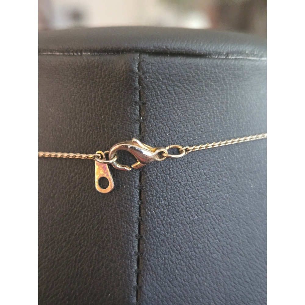 Goldette Style Charm Slider Necklace Goldtone Vintage - Picture 6 of 7